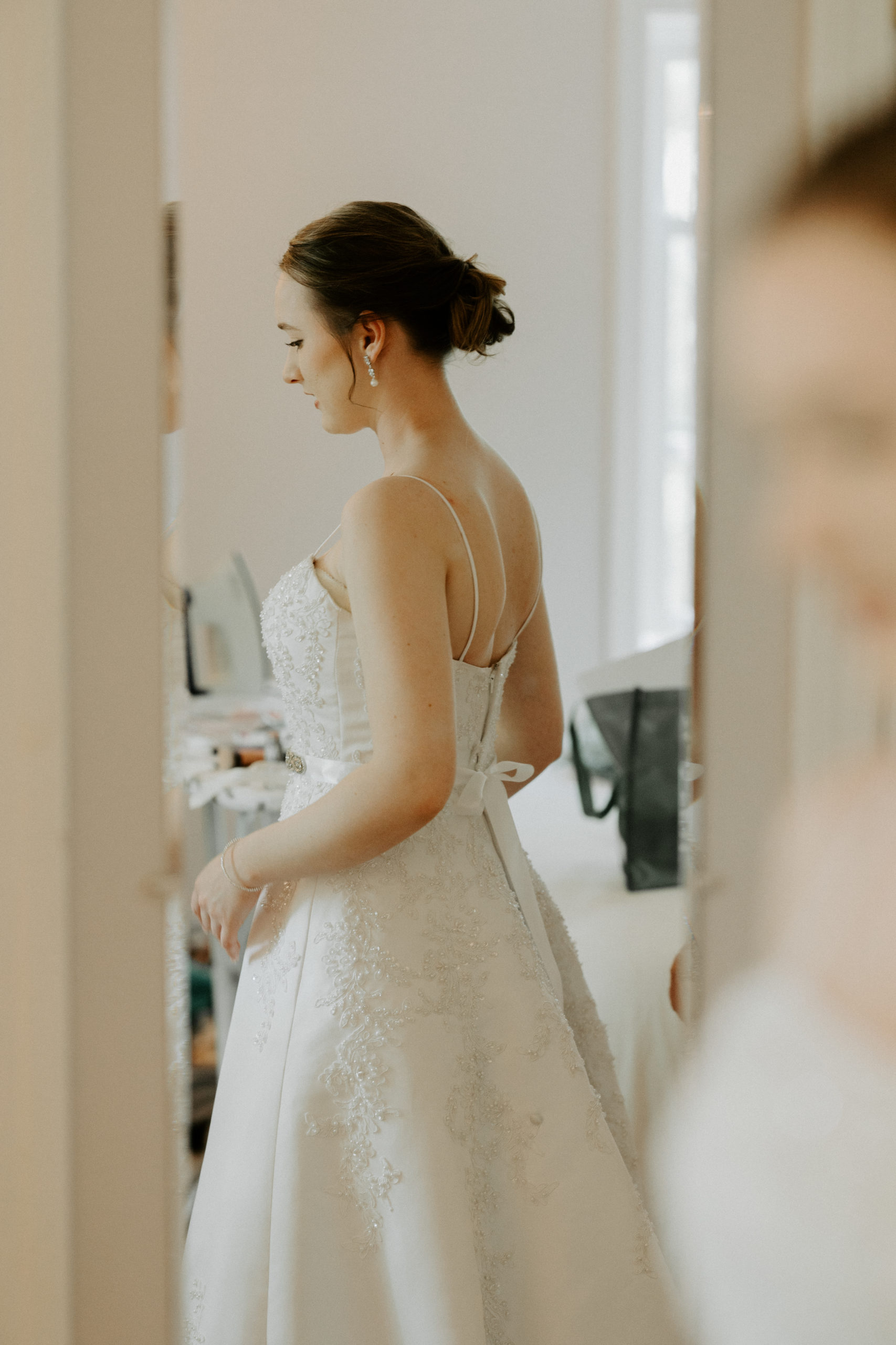 bride getting ready